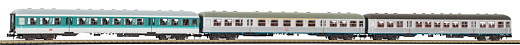 N 3er Set Personenwagen Silberling DB AG V