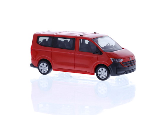 VW e-Transporter T7 Bus KR FD intensive red