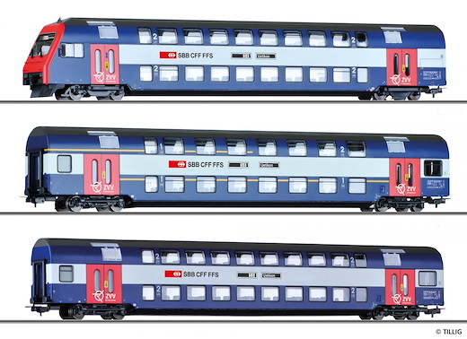 Doppelstockwagenset der SBB