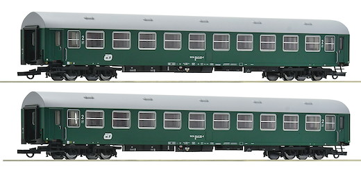 2-tlg. Set: Reisezugwagen 2. Klasse, CD