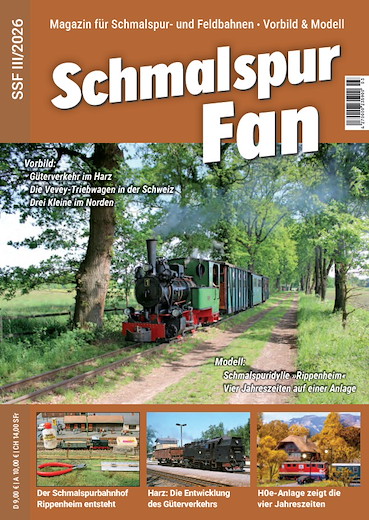 Einzelheft "Schmalspurfan" Ausgabe 3/2026