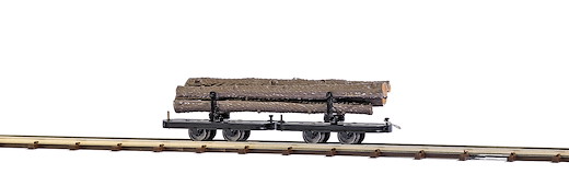 Drehgestell-Langholzwagen