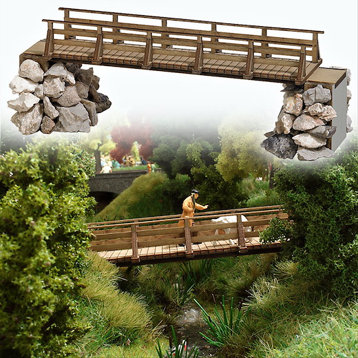 Holzbrücke