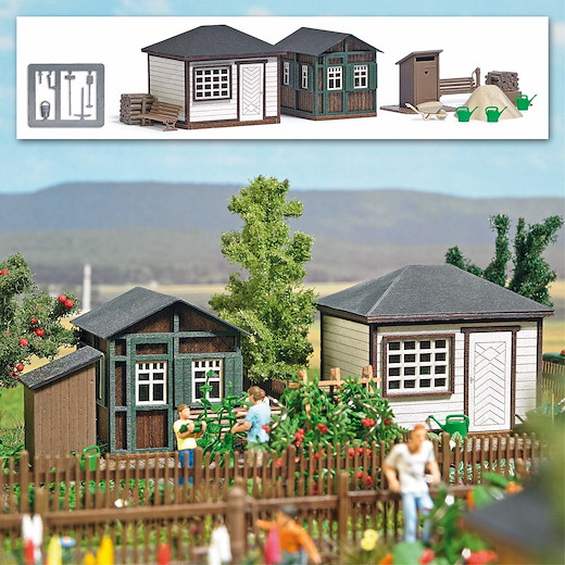 Gartenlauben Set 1