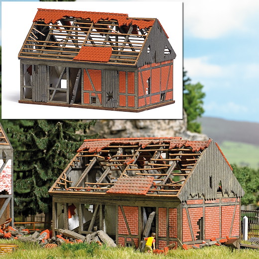 Verfallene Stallung