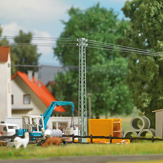 Freileitung Gittermast