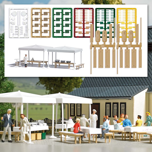 Catering-Set mit Koch