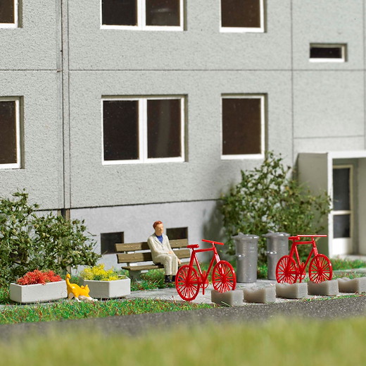 Ausgestaltungs-Set Beton H0
