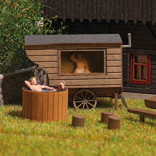 Schäferwagen-Sauna