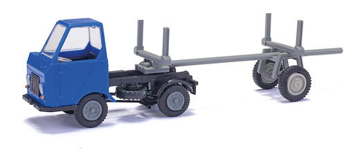 Multicar M22, Blau/Grau H0