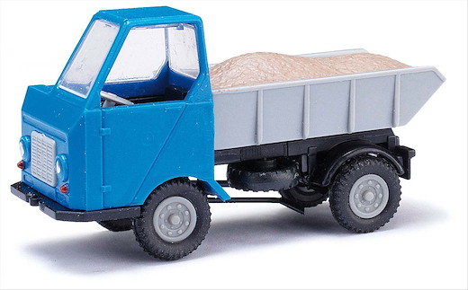 Multicar M22,Kiesladg. Blau H0