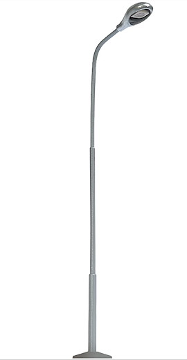 Stahlrohrmast-Leuchte