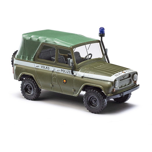 UAZ 469, Volkspolizei, geschlossen