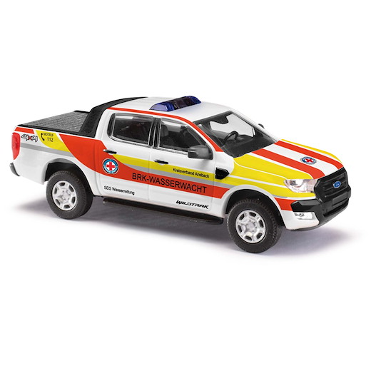 Ford Ranger mit Abdeckung, BRK Wasserrettung