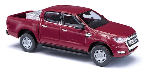 Ford Ranger / Hardtop, Weinrot mit Alukiste