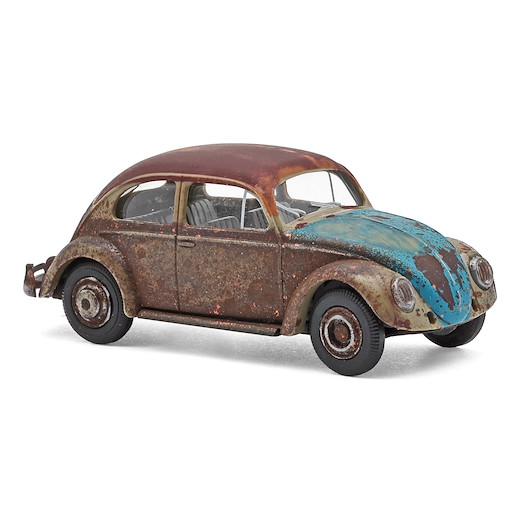 VW Käfer Brezelfenster, Scheunenfund