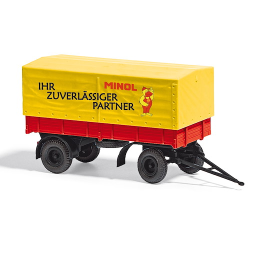 IFA HL 80 Anhänger mit Plane, Minol