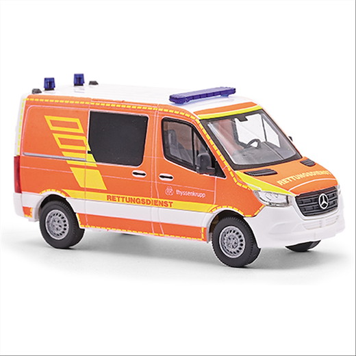 Mercedes-Benz Sprinter kurzer Radstand/Flachdach, Werkfeuerwehr Thyssenkrupp