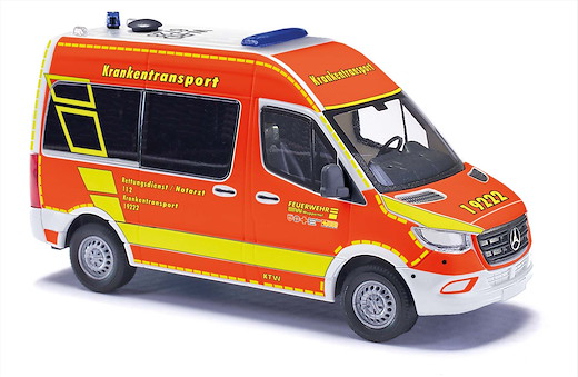 Mercedes-Benz Sprinter kurzer Radstand/Hochdach, Feuerwehr Wuppertal