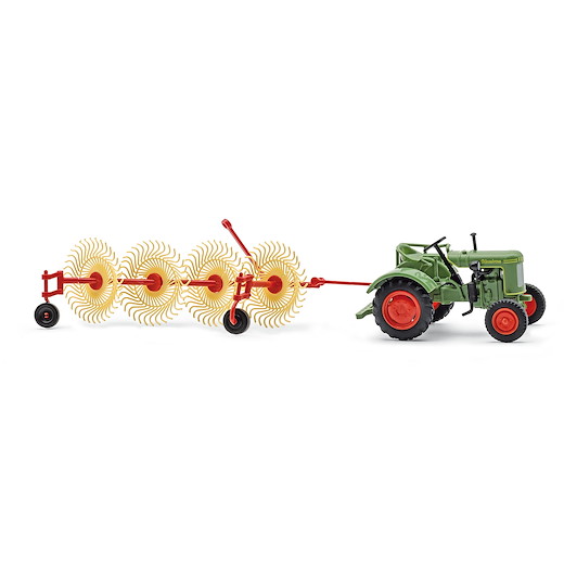 Fendt F 15 Dieselross mit Bautz Spinne BS4