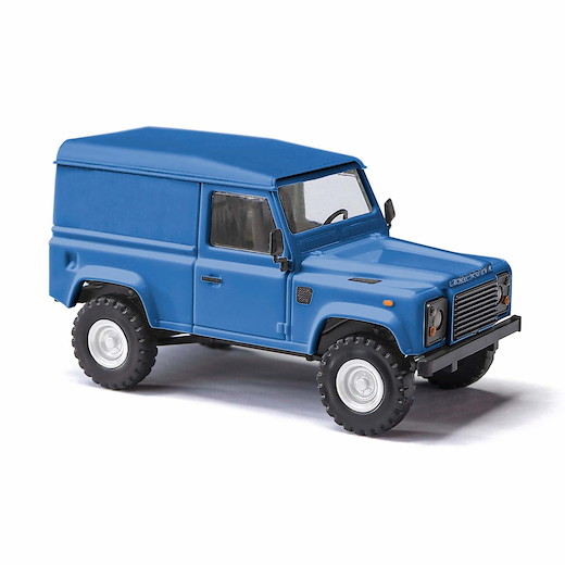 Land Rover Defender 90 Kasten, Blau