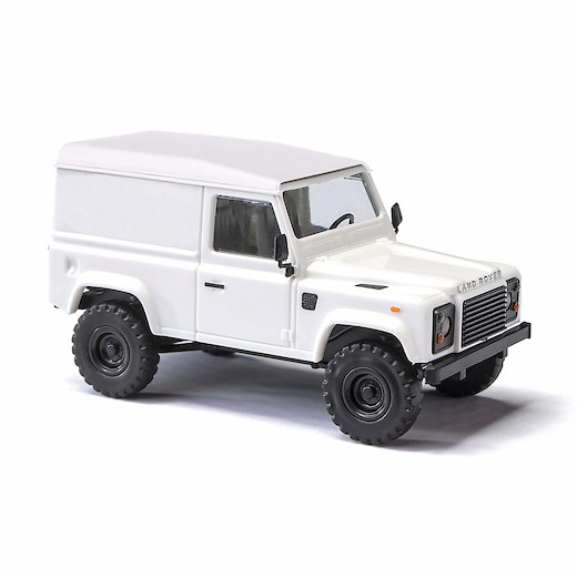 Land Rover Defender 90 Kasten, Weiß