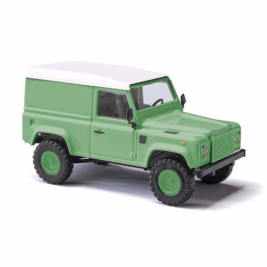 Land Rover Defender 90 Kasten, Grün