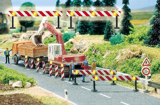 Baustellen-Absperrungen