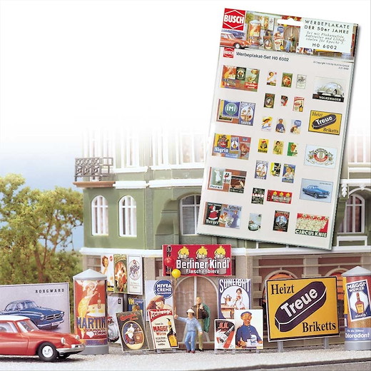 Werbeplakat-Set Epoche 3