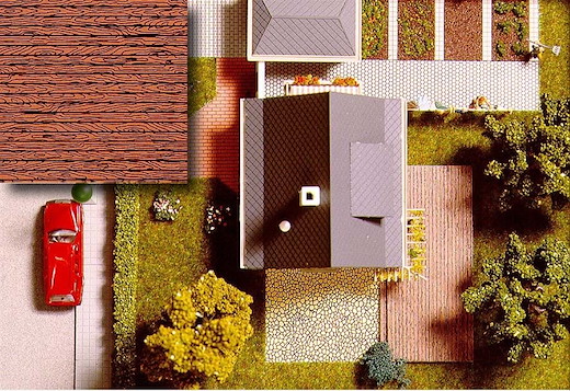 Dekoplatten: Holzdielen