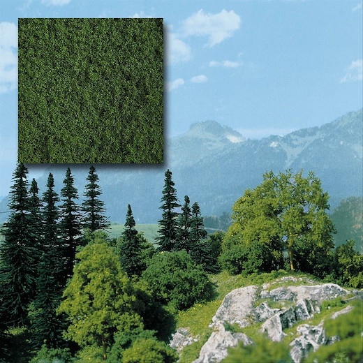 Belaubungsmaterial maigrün, fein