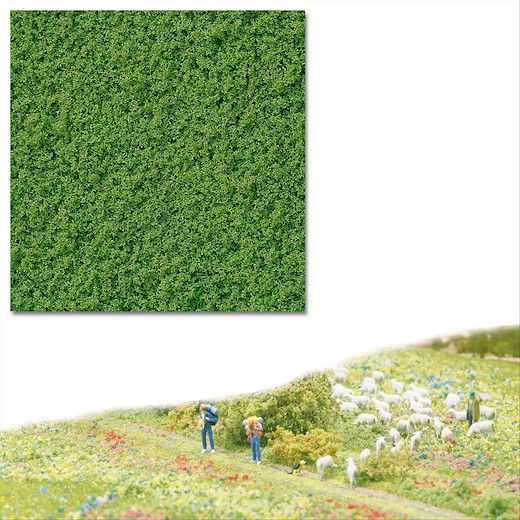 Micro-Flocken maigrün