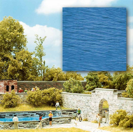 2 Dekoplatten »Wasser«