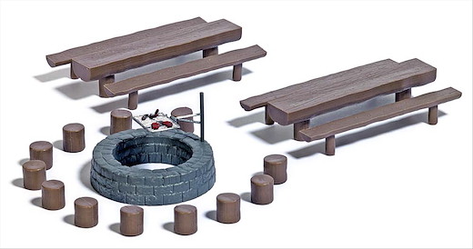 Mini-Set: Waldgrillplatz