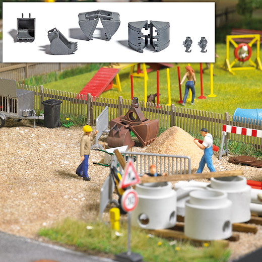 Mini-Set: Baggerschaufeln