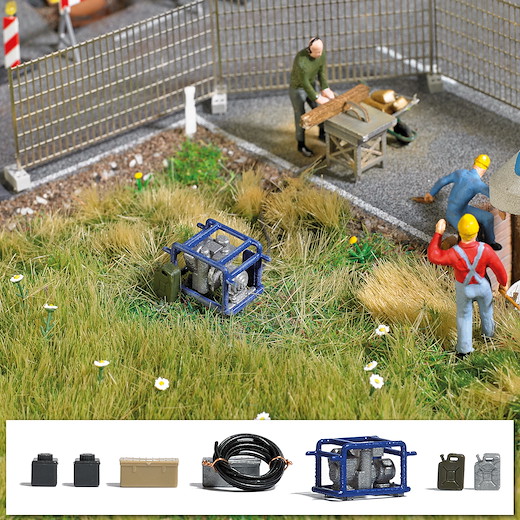 Mini-Set: Tragbares Stromaggregat