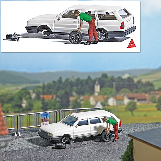 Action Set: Reifenpanne