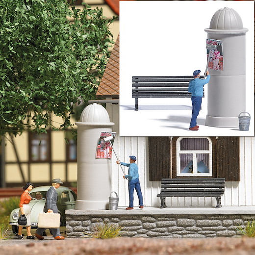 Action Set: Plakatkleber