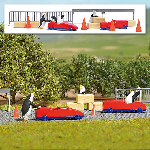 Action Set: Pinguine Seifenkistenrennen