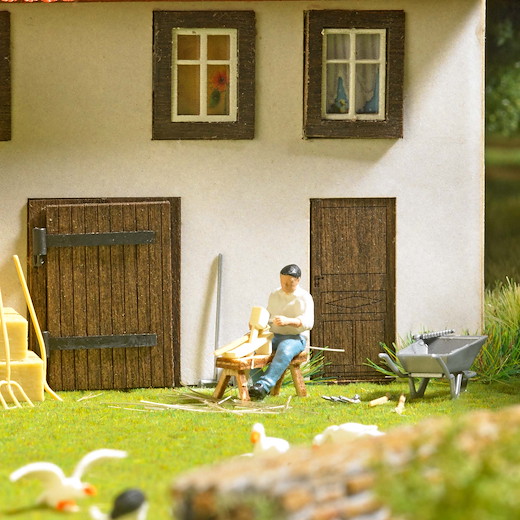 Action Set: Holzschnitzer