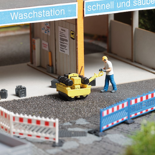 Action Set: Asphalt walzen