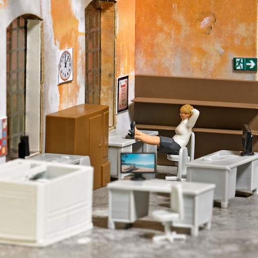 Action Set: Feierabend im Büro