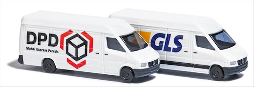 Paketdienstfahrzeug-Set