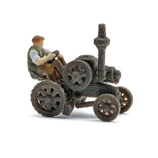 Traktor Lanz mit Bauer FORMNEUHEIT