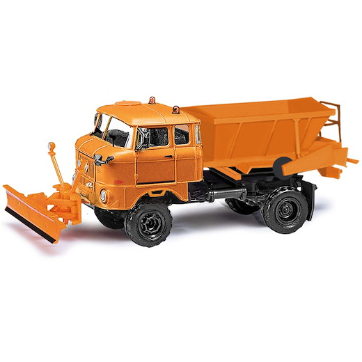ESPEWE: IFA W50 LA D035, Winterdienst mit Schneeschild