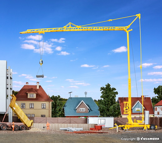 H0 LIEBHERR SK 20 Schnelleinsatzkran mit Anhänger