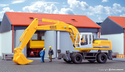 H0 LIEBHERR 934 Litronic mit Radfahrwerk