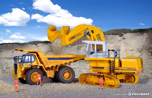 H0 LIEBHERR R992 Litronic mit Hochlöffel