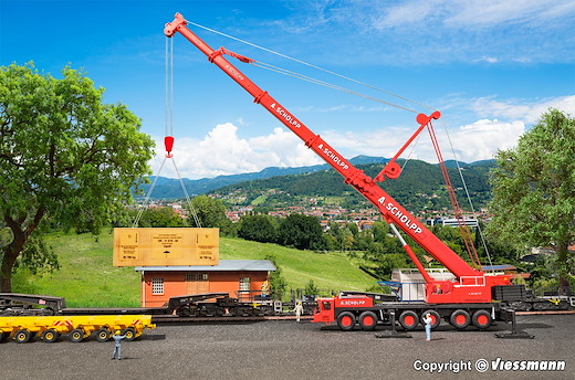 H0 DEMAG AC 665 Teleskopkran mit Superlifteinrichtung