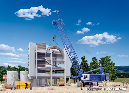 H0 LIEBHERR 883 Seilbagger mit Ballast und Kranhaken
